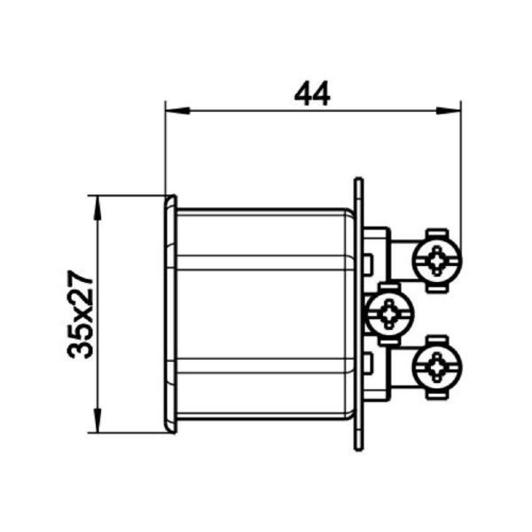  KALTHOFF Metall Heißgeräte Anbaustecker